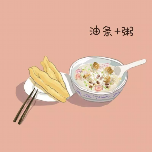 油条 面线糊泉州"面线糊"中加了醋肉,猪肝,卤蛋等佐菜,吃了都赞不绝口