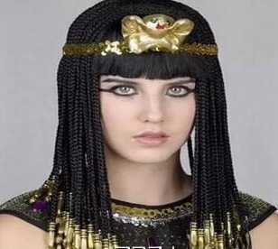 古埃及女子发型图片