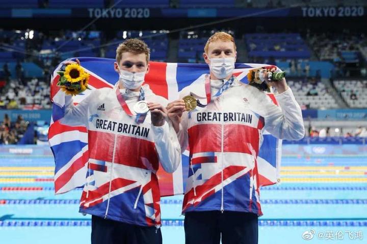 (北方 孟宇)继亚当·皮蒂(adam peaty)夺金之后,汤姆·迪恩(tom dean)