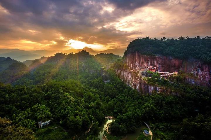 仙洞普济风景区图片