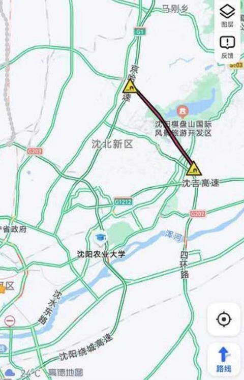 沈阳四环棋盘山隧道全线贯通,到棋盘山可节省半小时车程