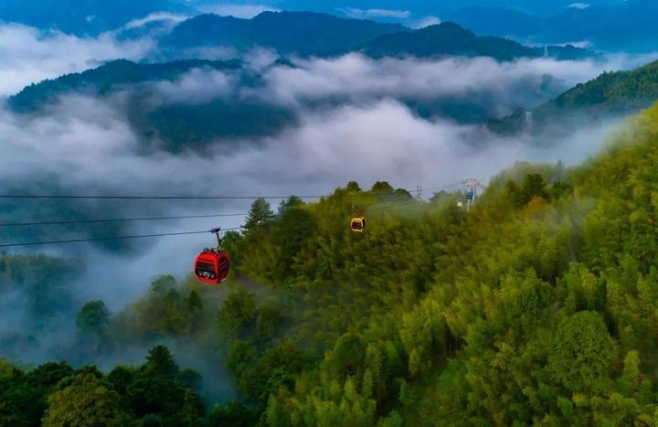 暑假快结束了古田梅花山你去了吗