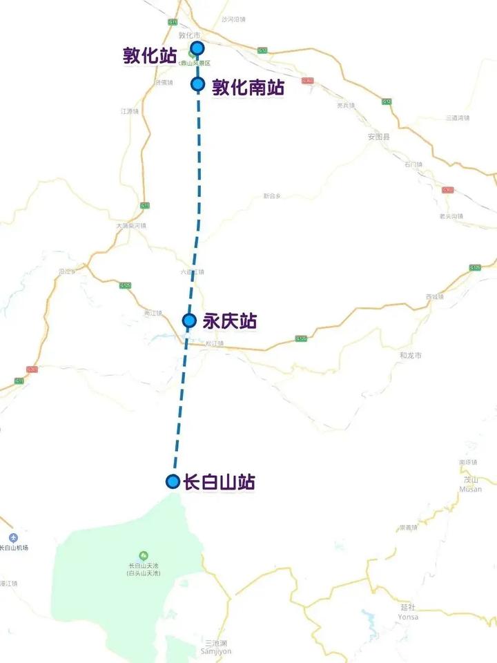 长白山首条高铁要来啦以后去长白山更方便啦