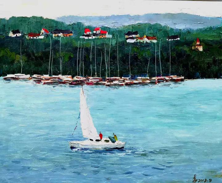 走近天边吉尔格楞乌兰托嘎美术作品展十月十日在呼和浩特市开幕
