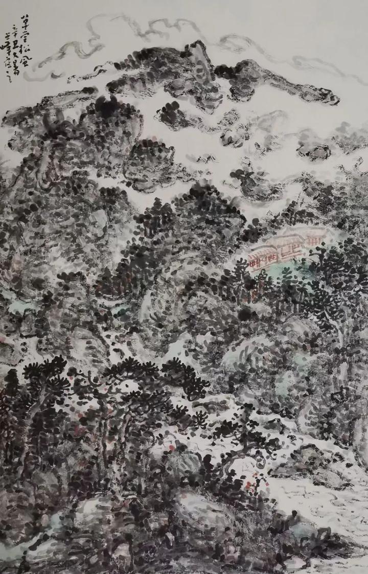 【溪山五子】潜心观妙——田占峰山水画近作欣赏