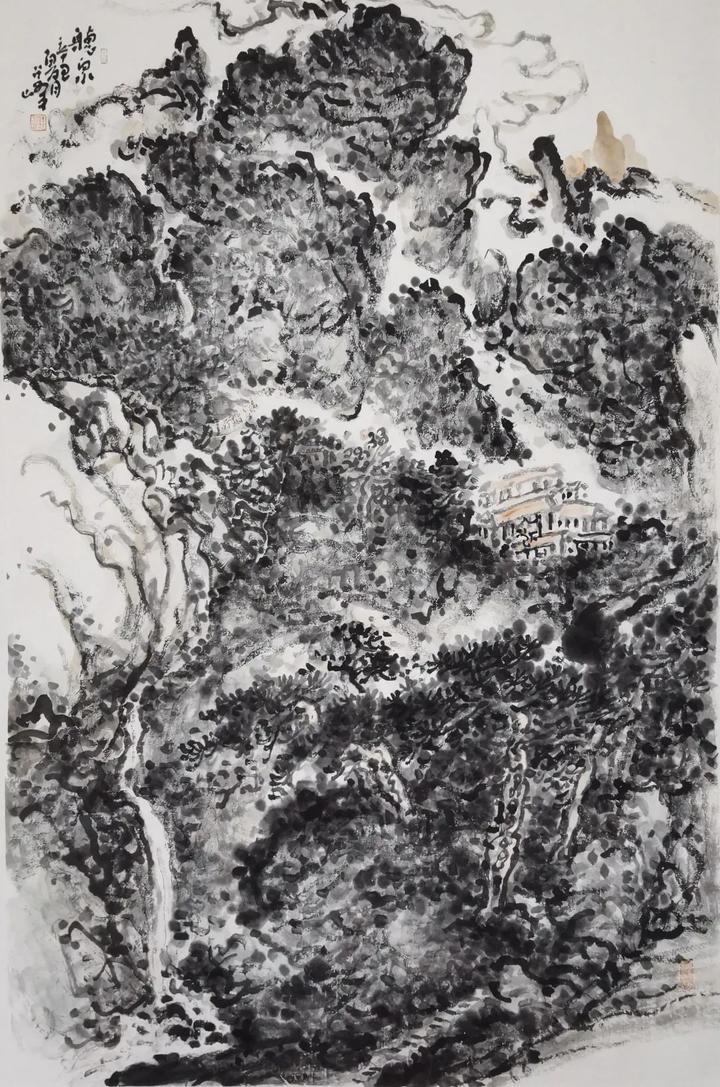 【溪山五子】潜心观妙——田占峰山水画近作欣赏