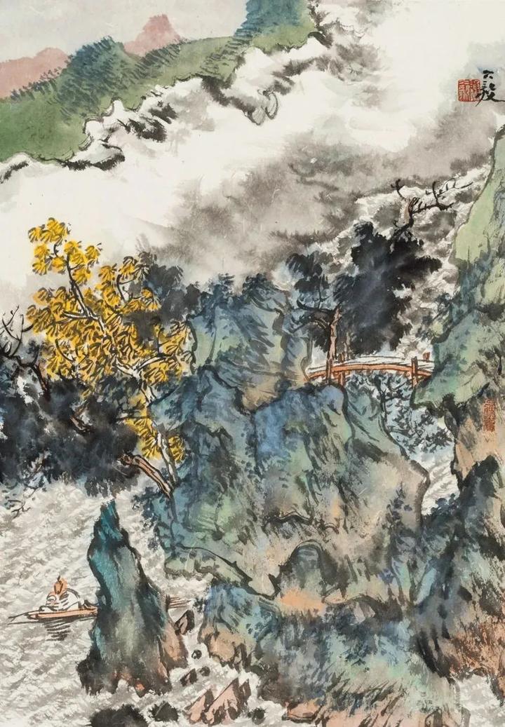 固守自己语言模式的山水画家——谢冰毅