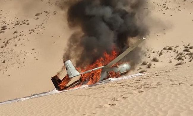 中国一强悍无人机,在埃及战斗中爆炸!