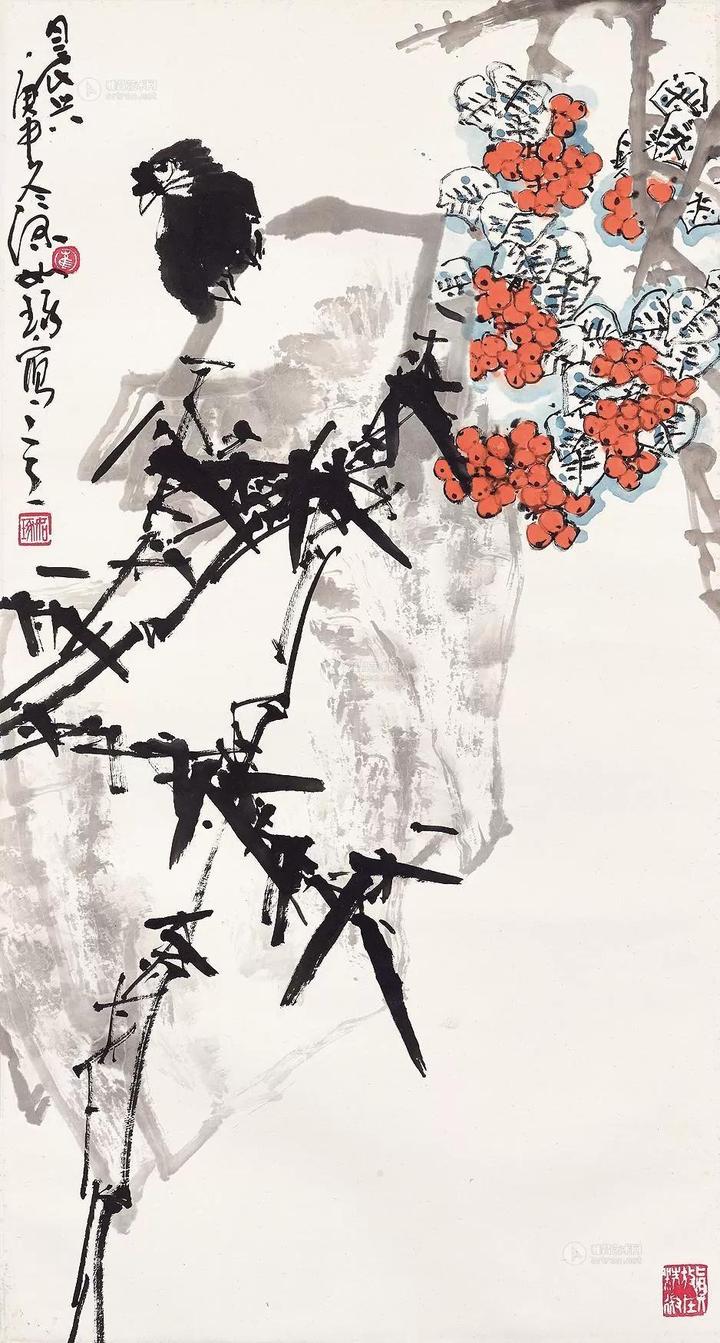 崔如琢大师的花鸟画果然名不虚传