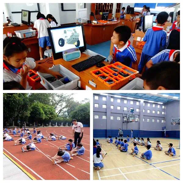 深圳实验学校小学部星星童诗社举办光脚丫草地诗会_广