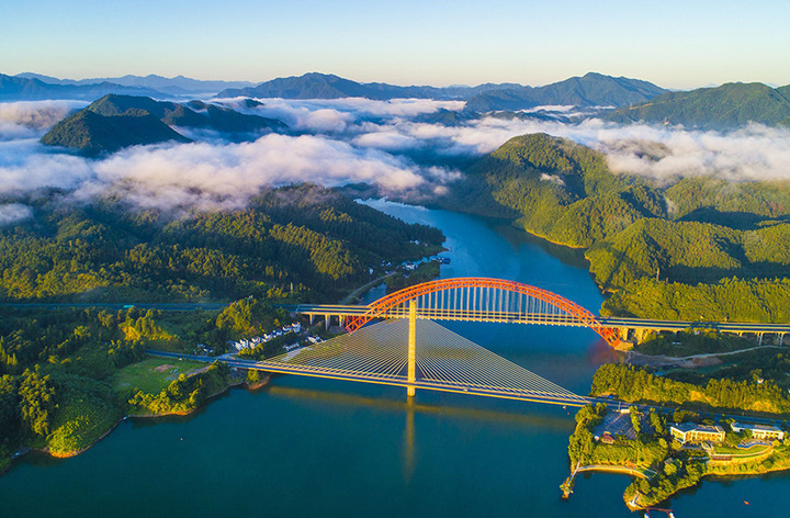 黄山市太平湖风景区 双桥