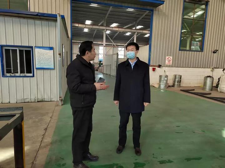 陕西宝鸡市委常委统战部部长高宏真到包抓重点企业开展攻坚帮扶活动