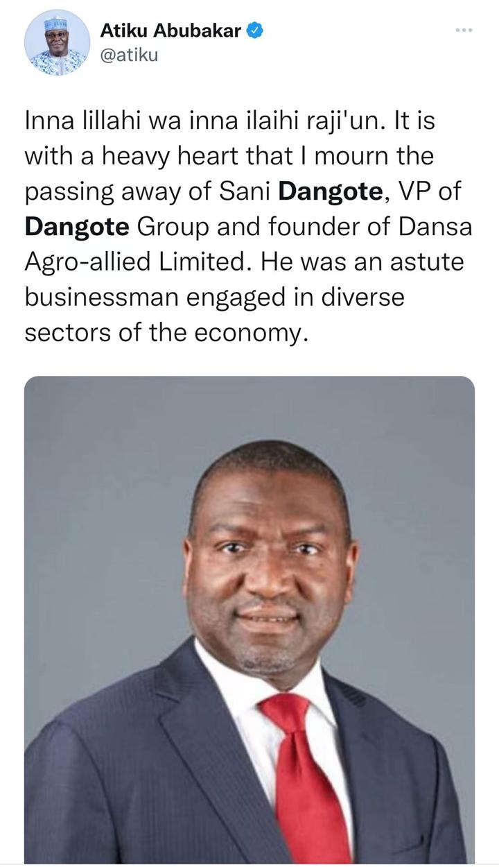 萨尼丹格特在美国死亡尼总统前副总统悼念