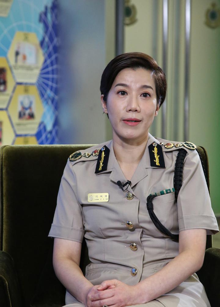 中通社作為香港首位女關長,何珮珊無可避免地成為了城中焦點,「我知道