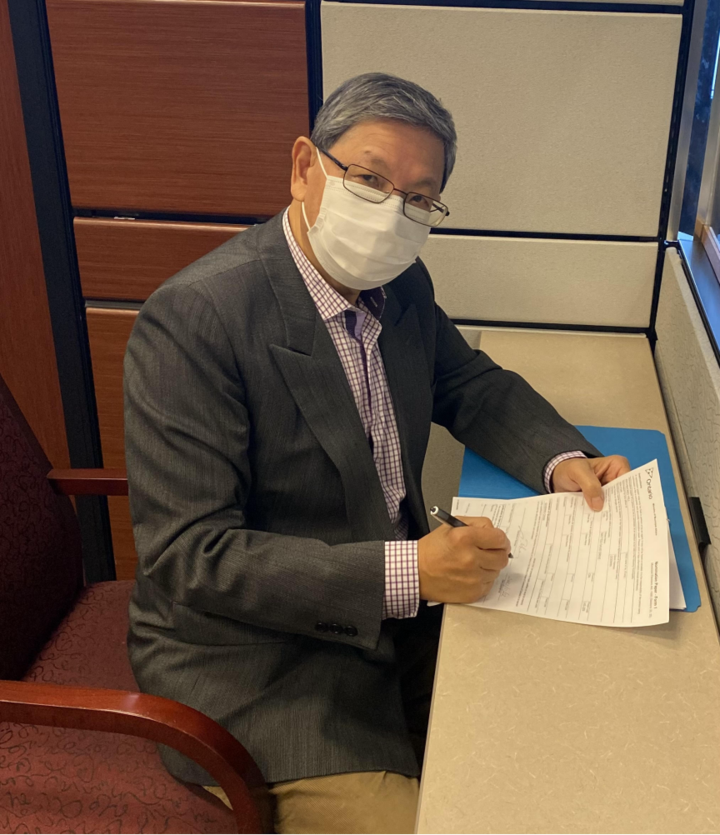 烈治文山市议员陈志辉宣布参加1月24日烈治文山市市长补选