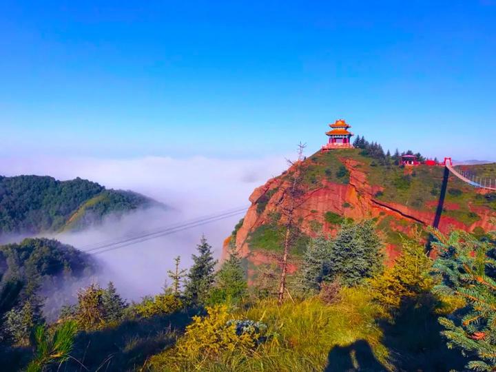 这幅原生态的山水之景,就是宁夏固原_蒙古_新闻_华人头条
