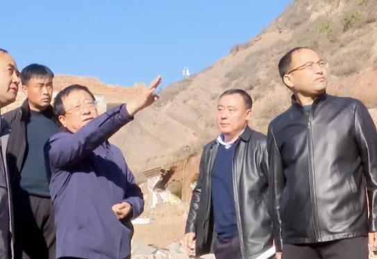 陕西延安:志丹县委书记李炜调研重点片区征迁工作