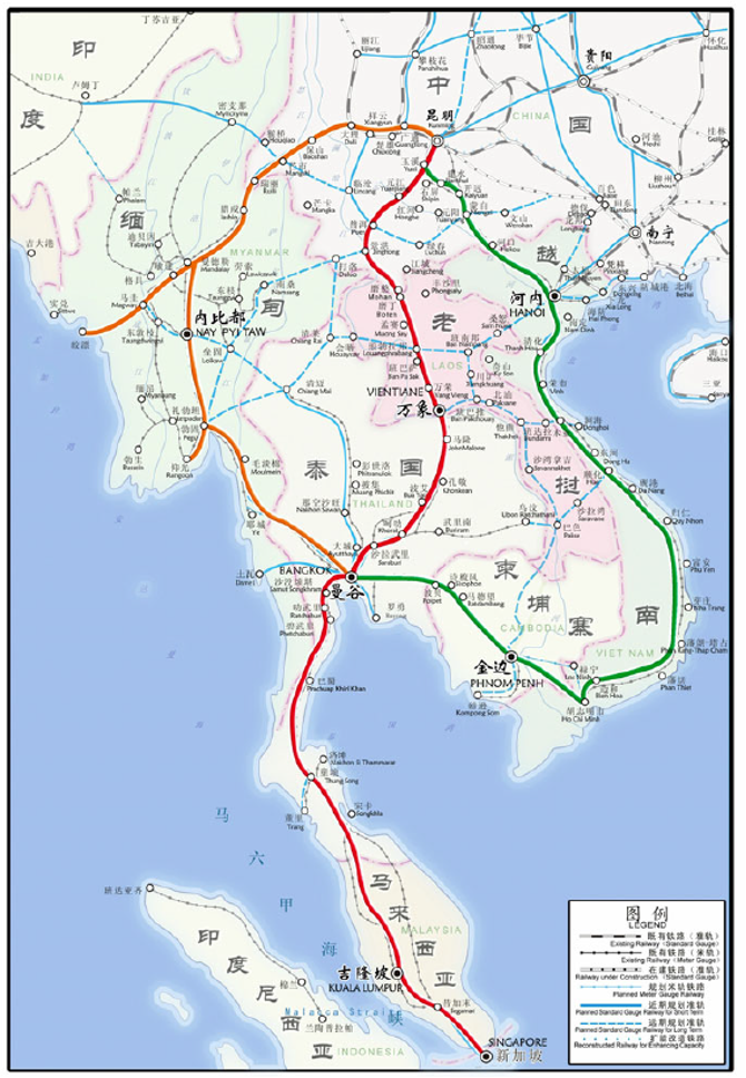 而曼谷到呵叻段高铁已于四年前开工,预计2027年竣工通车.