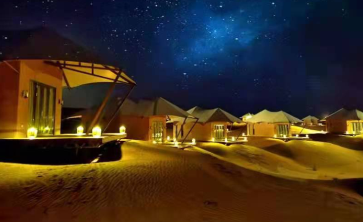 宁夏中卫大漠星河度假区:浩瀚的沙漠,浪漫的星空,奢华的帐篷,带给你不