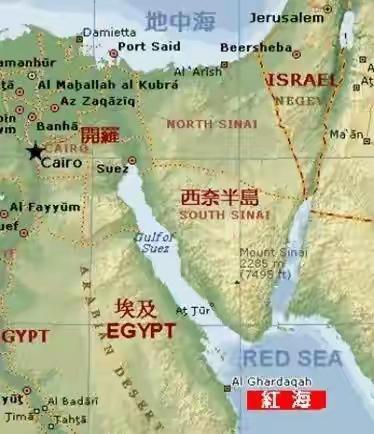 1967年10月21日黄昏,以色列埃拉特号驱逐舰正在埃及西奈半岛以北海域