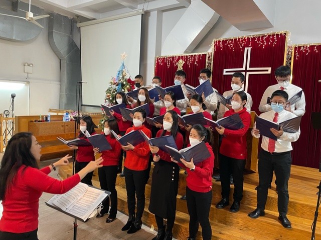 纽约闽恩教会各堂联合圣诞聚会