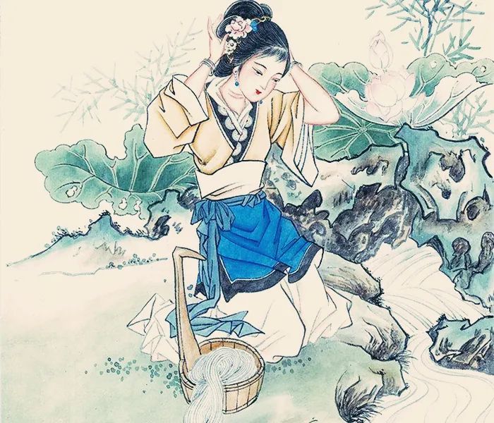 古代没有洗衣机,洗衣粉,普通百姓每天都要干活,弄脏衣服不可避免,要把