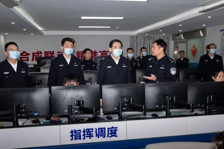 副省长公安厅长黄海昆到福清市调研指导公安工作