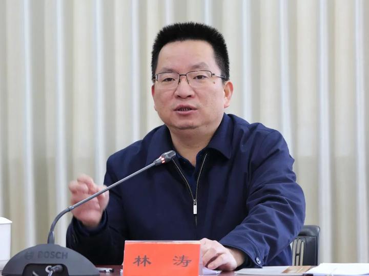 区委书记林涛出席会议并讲话.