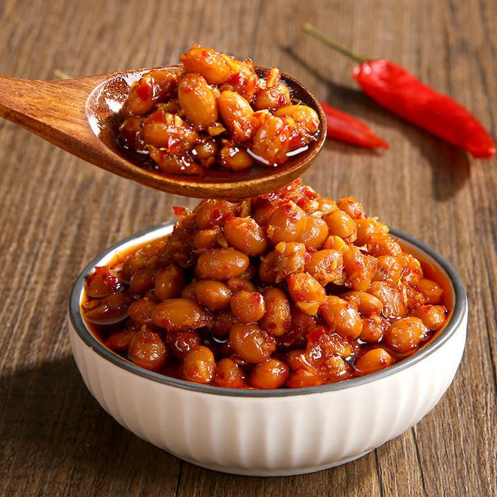 67妈妈秘制黄豆酱,鲜香好吃料又足,香辣过瘾,拌面拌饭都很香