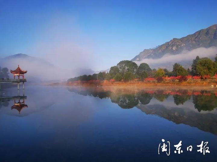 云游宁德丨洋中古镇又春风人面桃花相映红