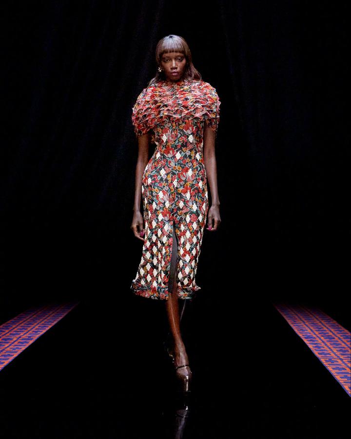 lanvin2022年秋冬系列以古埃及与artdeco装饰艺术作为灵感