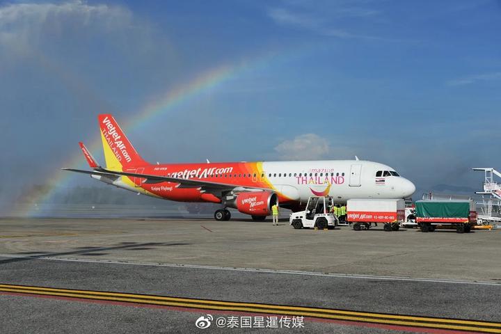 泰国越捷航空增加航班数量以恢复游客