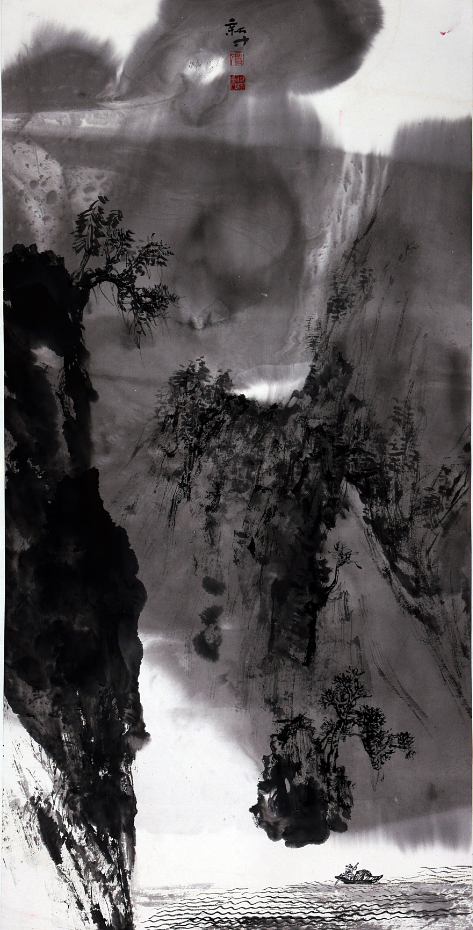 刘新才《 空山新雨》 68x136cm吴玉环 《收货时节》  80x80cm林赠坤