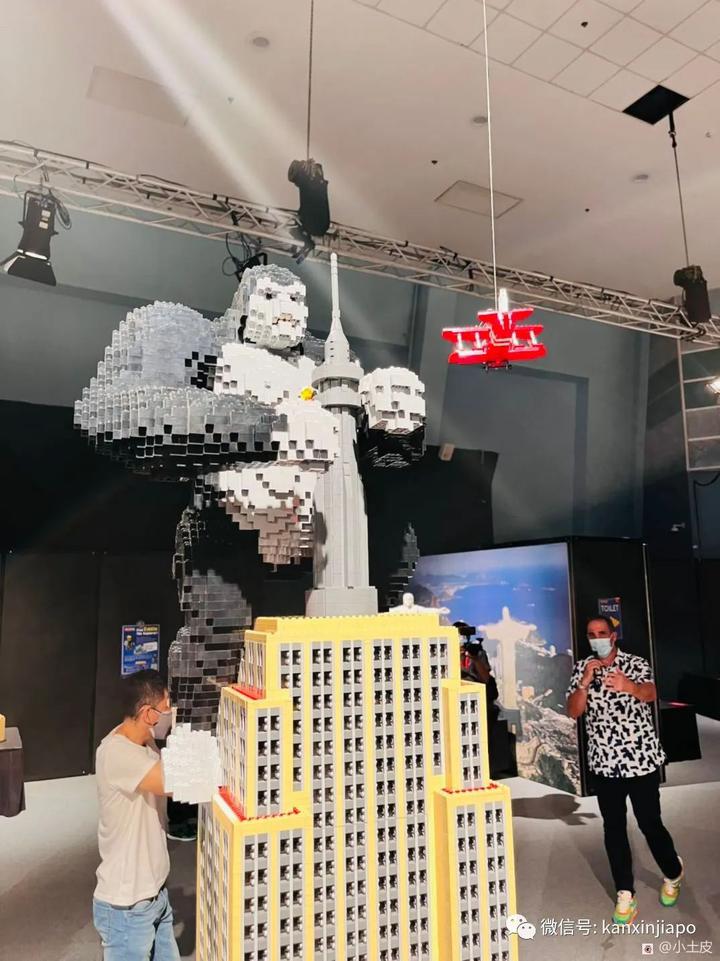 乐高世界巡回展来新加坡啦14吨积木打造50多个巨型地标建筑