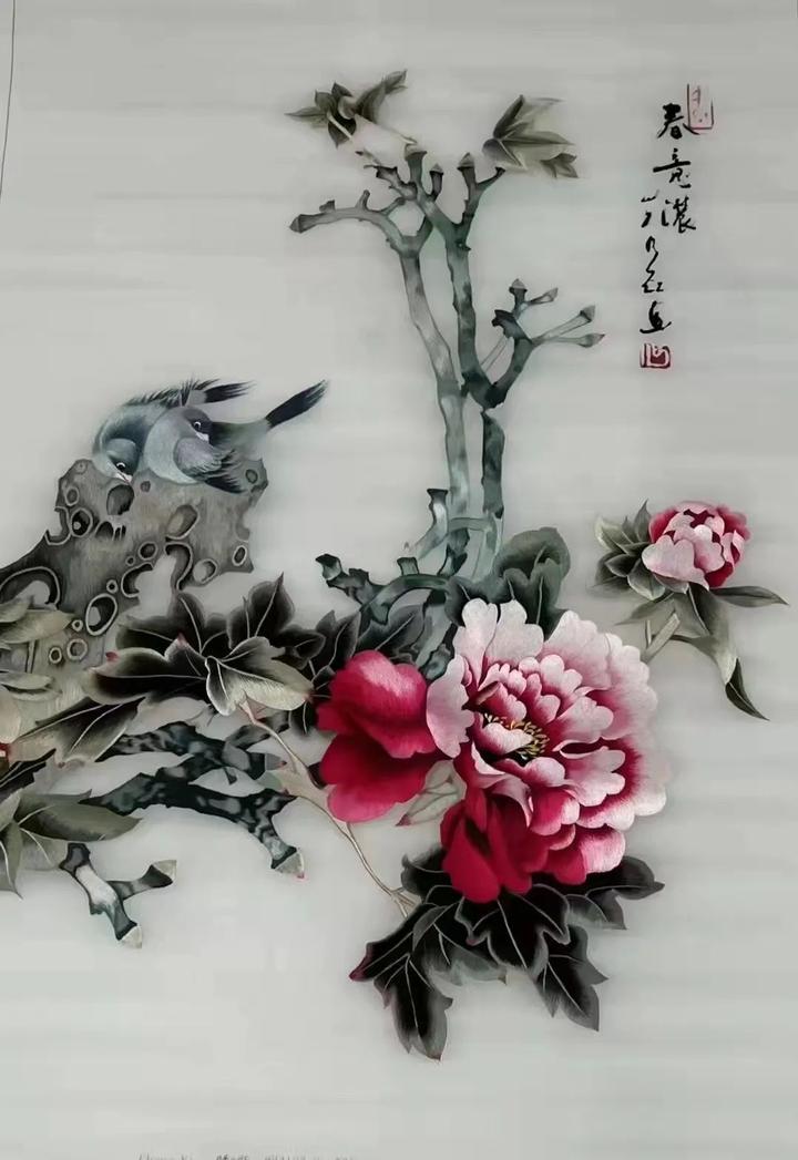 择一事终一生快来听听美国华人如何讲述蜀绣里的中国美