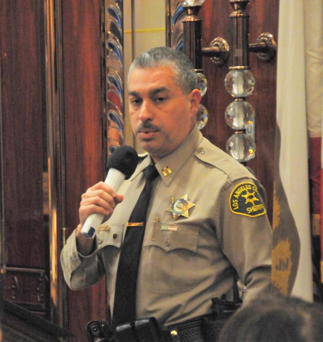 天普市警局局长 mark reyes洛杉矶县警局天普分局成立于1926年,为布拉