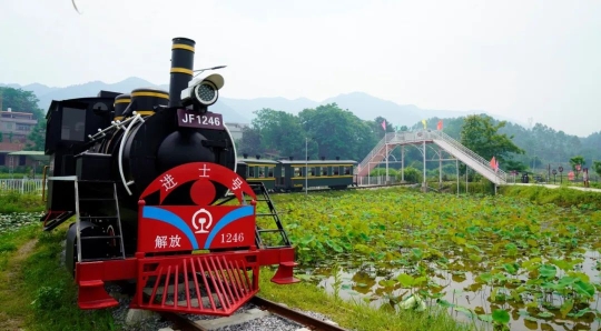 连州东村小火车图片
