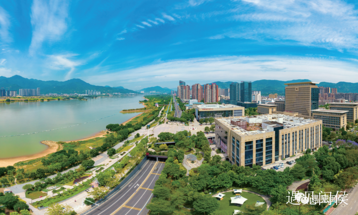 闽侯宜居宜业宜游滨江新城拔地而起