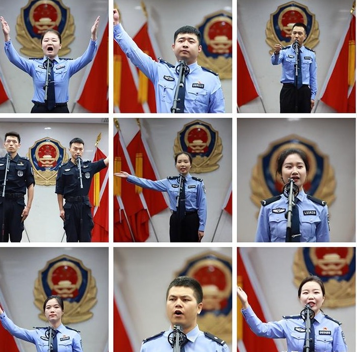 【铭记嘱托 忠诚担当】富平县公安局举办"喜迎二十大 忠诚保平安"主题