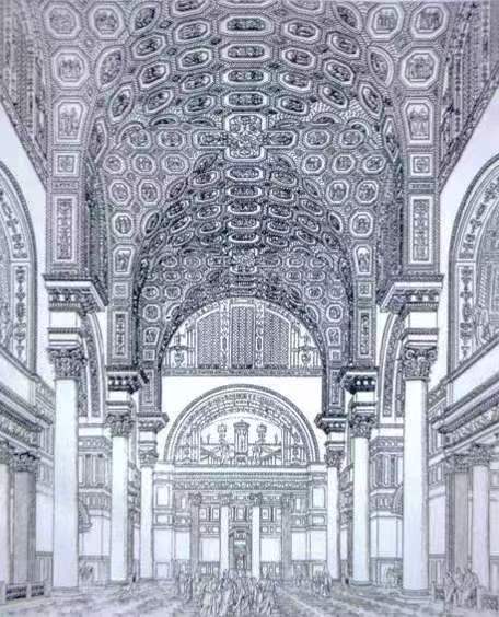 卡拉卡拉(caracalla)大浴场的墙面
