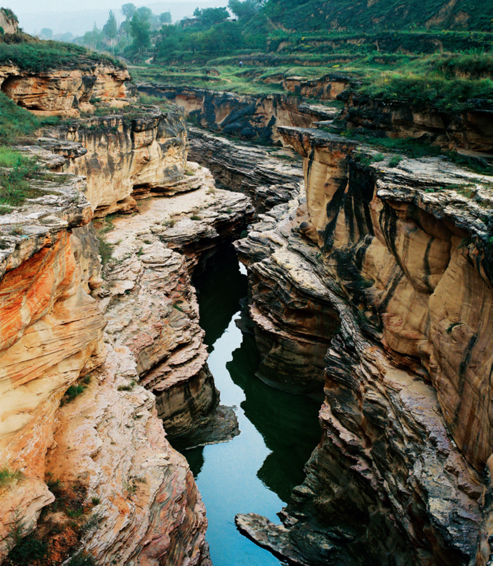 宁夏彭阳茹河瀑布,黄土高原上的壮美奇观_匈牙利_新闻_华人头条