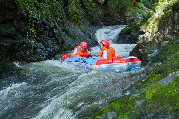 茶香萦绕天柱山 漂流嗨翻九曲河——2022天柱山九曲河漂流狂欢露营节