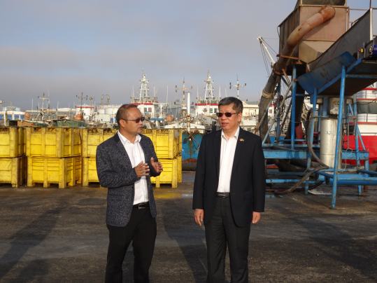 《西非华声》 i 毛里塔尼亚:李柏军大使访问达赫莱