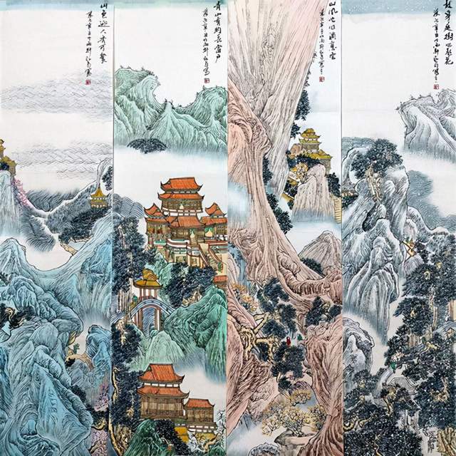 寄情山水醉爱田园| 著名青年书画家陈弘雨 的山水人生_瑞士_新闻_华人