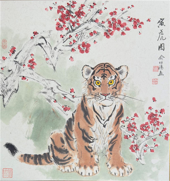 俞柏鸿画十二生肖: 寄托对美好生活的祝愿_中国大陆_新闻_华人头条