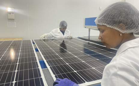 FILE: Ener-G-Africa launched a new 15 MW per annum, women-led solar panel assembly plant in Cape Town on 02 February 2023. Picture: Eyewitness News/Kevin Brandt