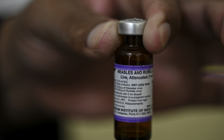 The NICD said children were the most at risk for contracting measles, reiterating that it was never too late to vaccinate. Picture: Yuri CORTEZ / AFP