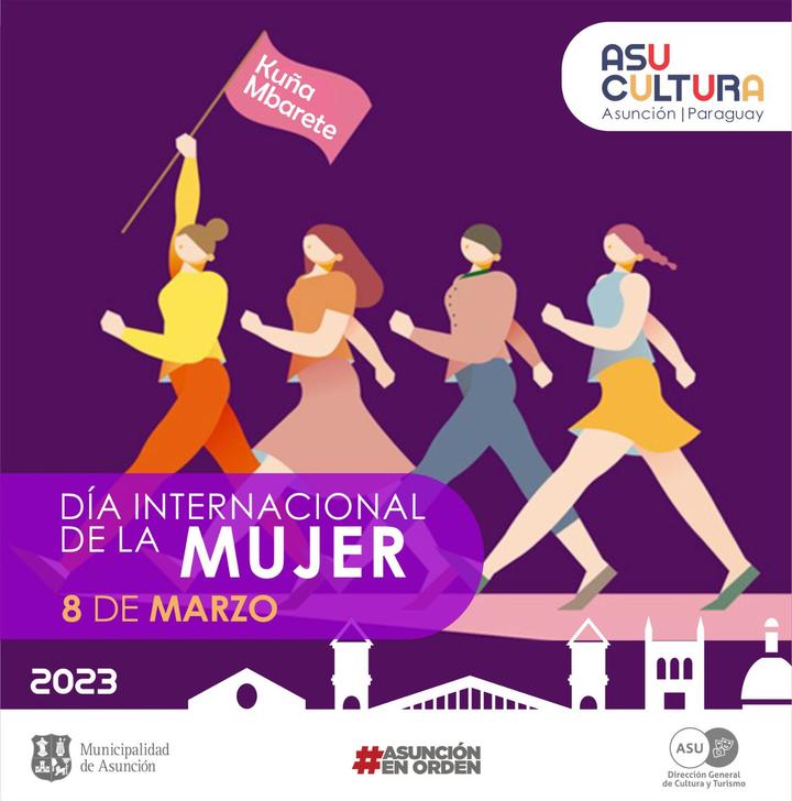 CulturaAsu on Twitter: "💜 #8M El 8 de marzo es un día que celebra los derechos conquistados por las mujeres en todos los ámbitos y conmemora la larga historia de luchas y