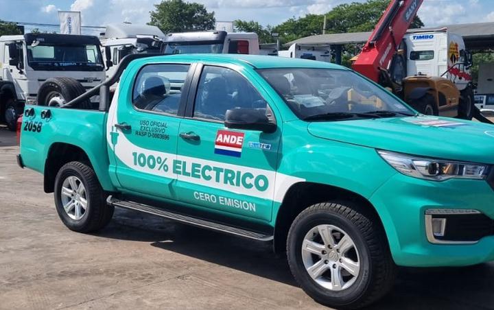 Licitación pública adjudicada: ANDE suma al menos 40 pick ups eléctricas en Paraguay - Portal Movilidad: Noticias sobre vehículos eléctricos