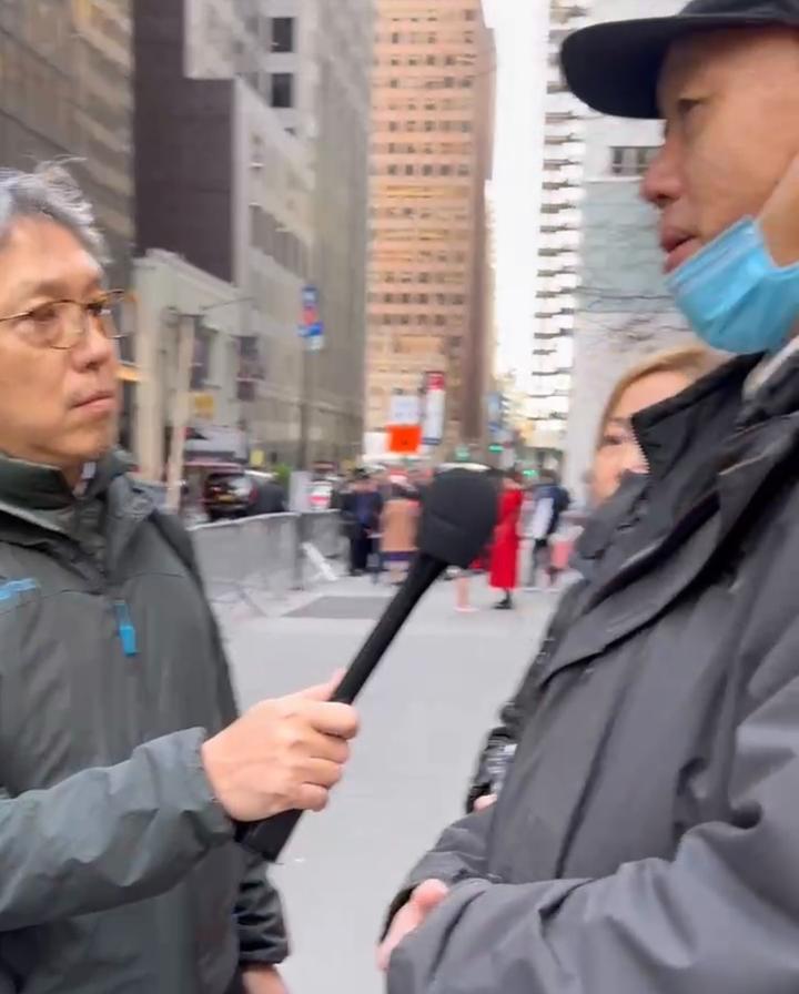 紐約僑界抗議蔡英文訪美_图1-23